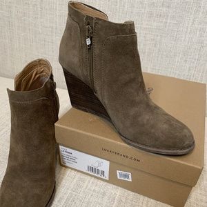 Lucky Brand Yabba Wedge Bootie
